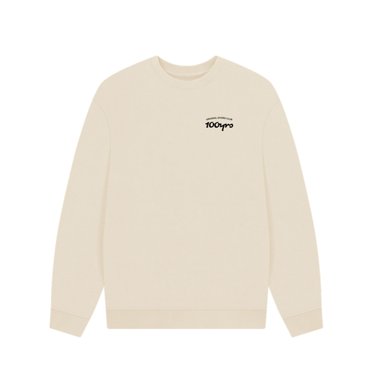 Oat Printed Sweater Front